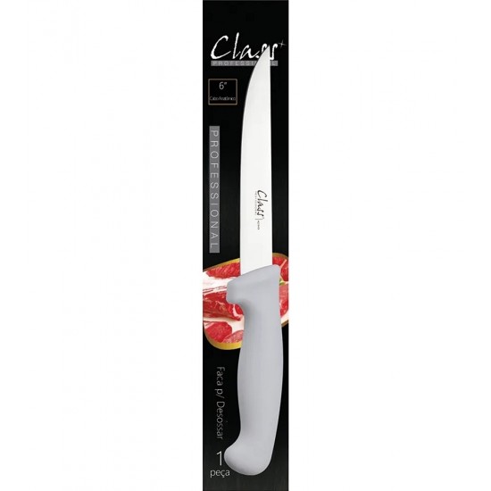 Faca Para Desossar Lâmina Inox 14cm Professional 6" Class Home